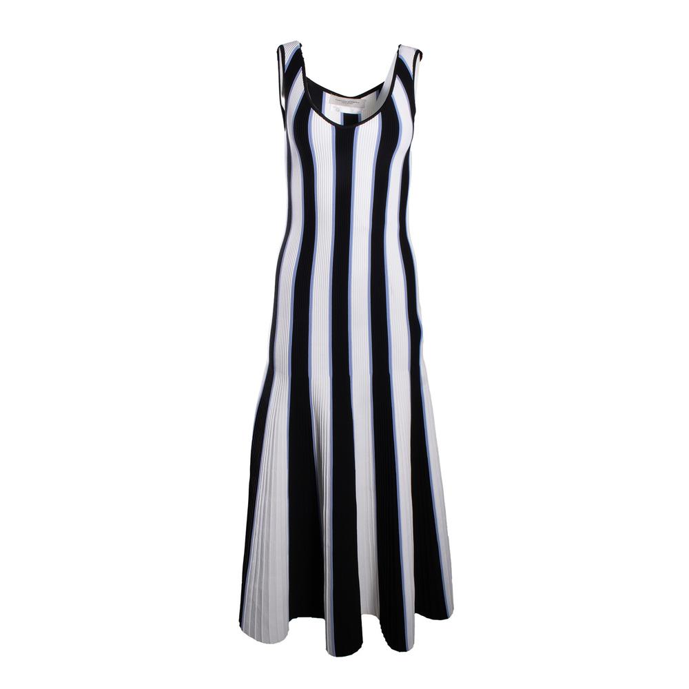  Carolina Herrera Size Large Striped Dress