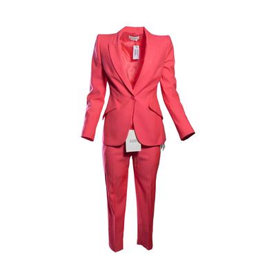 Alexander McQueen Size Small Pink Jacket & Pants Set