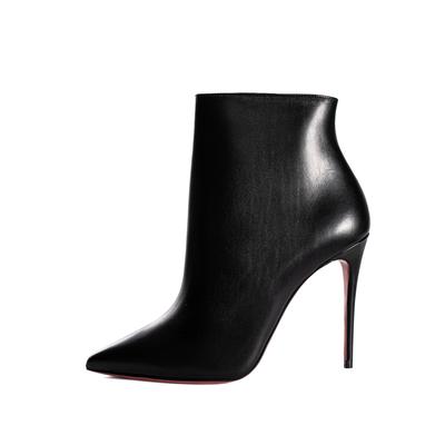 Christian Louboutin Size 37.5 Black Heeled Boots