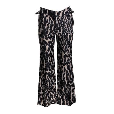 Tom Ford Size 40 Leopard Print Trousers