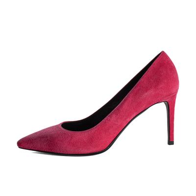 New Saint Laurent Size 40 Pink Suede Heels