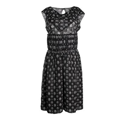 Chanel Size 40 Short Grey Dress