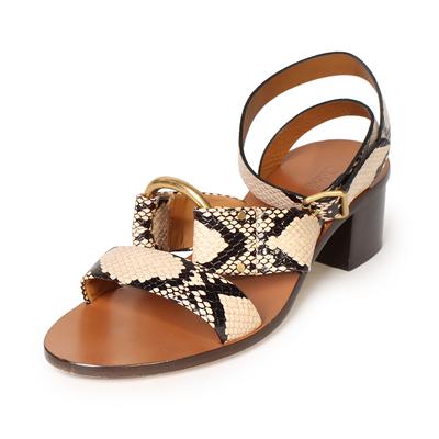 Chloè Size 40 Rony Cut-Out Sandals
