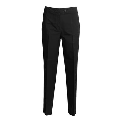 Chanel Size 44 Camellia Button Trousers
