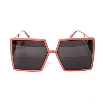 Christian Dior Pink Montaigne Square Sunglasses