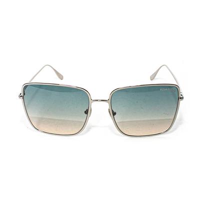 Tom Ford Silver Square Sunglasses