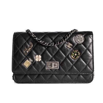 Chanel Charm 2.55 Black Crossbody Bag