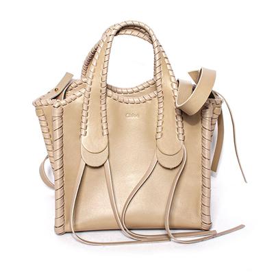 Chloe Tan Leather Handbag