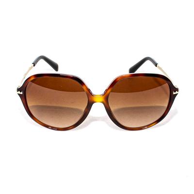 Valentino Brown Rockstud Sunglasses