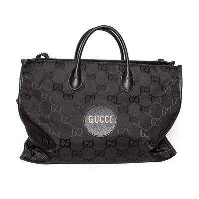 Gucci Black Econyl Off the Grid Tote Bag