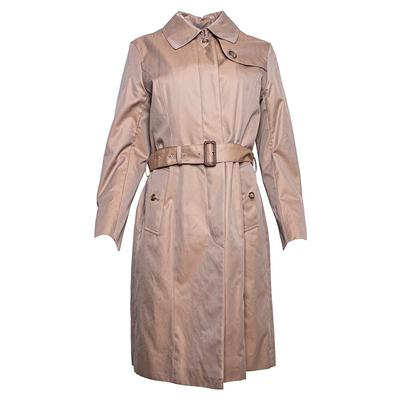 Brooks Brothers Size 12 Brown Trench Coat