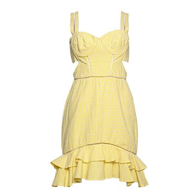 New Jonathan Simkhai Size Medium Yellow Dress