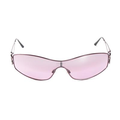 Chanel Purple Vintage Crystal Embellished Sunglasses