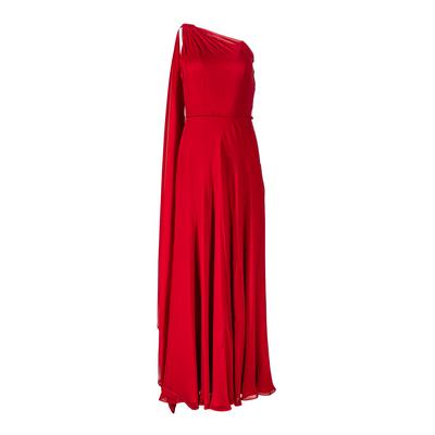 Naeem Khan Size XS Red Long Evening Dress