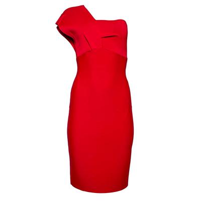 Roland Mouret Size 8 Red Dress