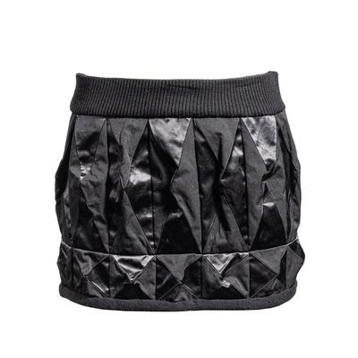 Undercover Size 2 Black Geometric Skirt