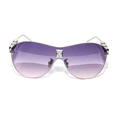 Givenchy Purple Frameless Sunglasses