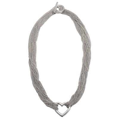 Tiffany & Co. Heart Toggle Necklace