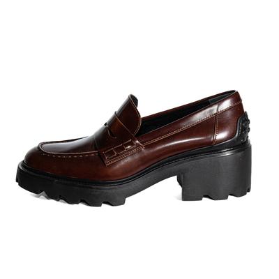 Tod's Size 40 Brown Loafers