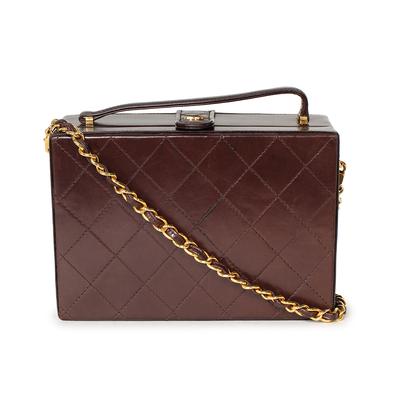 Chanel Vintage Quilted Box Crossbody