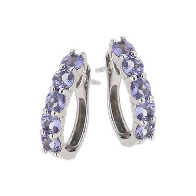 Effy Purple Stone Earrings