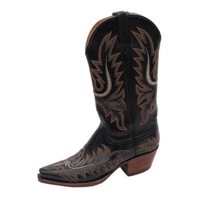 Lucchese Size 5.5 Black Boots