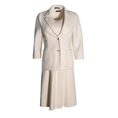 The Row Size Medium Cream Coat And Dress