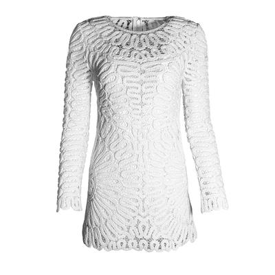 Jonathan Simkhai Size 0 White Crochet Dress
