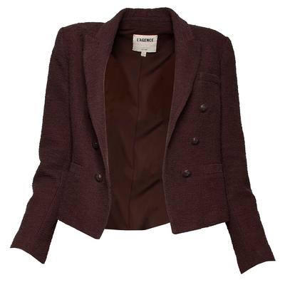 L'Agence Size 8 Brown Jacket