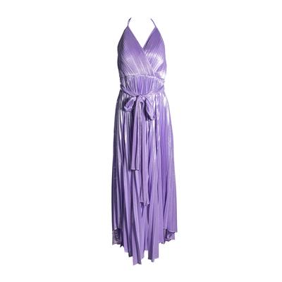 New Alice & Olivia Size 6 Purple Halter Dress