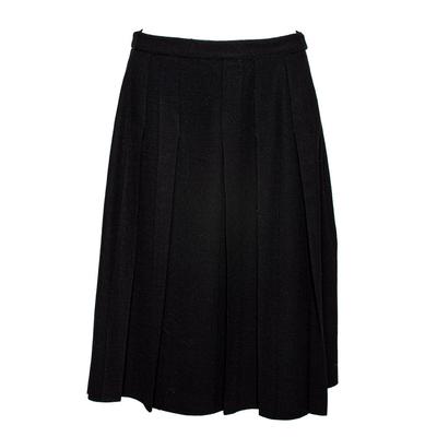 Chanel Size Small Black Vintage Skirt