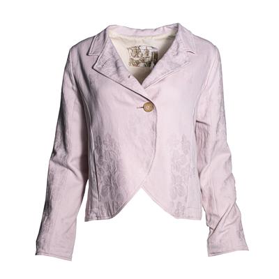 By Walid Size Small Pink Linen Jacket