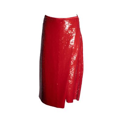 Le Superbe Size 8 Red Skirt