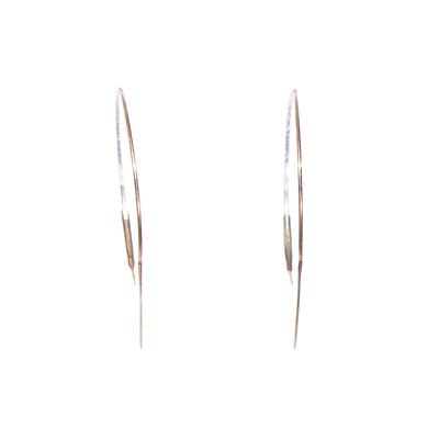Lana Jewelry 14KYG Hoop Earrings