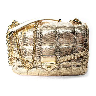 Michael Kors Gold Sequin Handbag