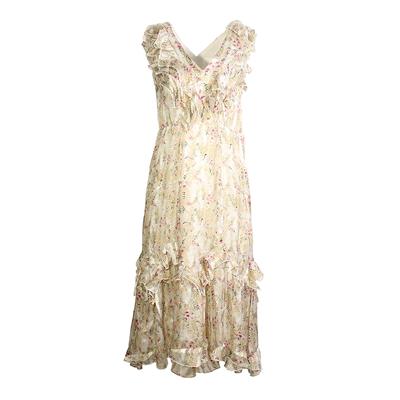 Anna Sui Size 6 Myosotis Dress