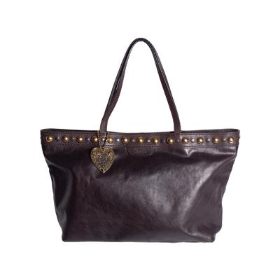 Gucci Leather Studded Tote