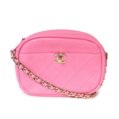 Chanel Quilted Camera Bag