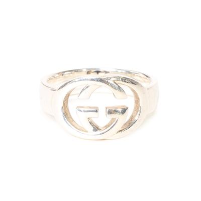 Gucci Size 9 Interlocking GG Ring