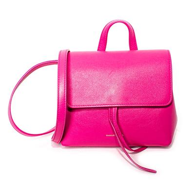 Mansur Gavriel Pink Leather Crossbody Bag