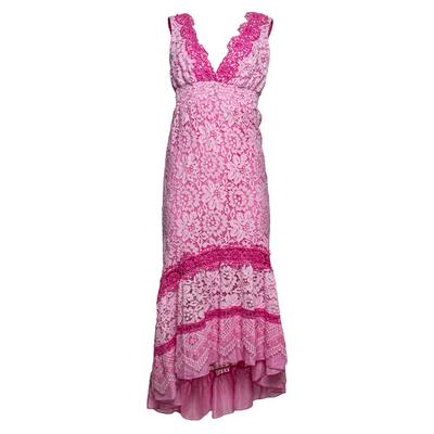 Temptation Positano Size Small Pink Maxi Dress