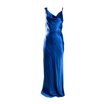 Veronica Beard Size 8 Blue Long Evening Dress