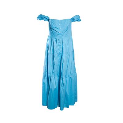 Staud Size 6 Turquoise Short Dress 