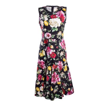 Dolce & Gabbana Size 44 Multi Floral Dress