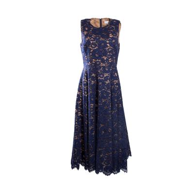 Michael Kors Size 8 Navy Lace Dress