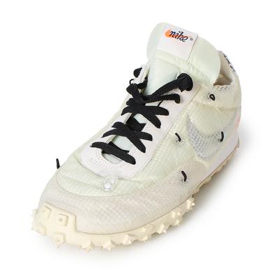 Nike x Off White Size 12 Waffle Racer Sneakers