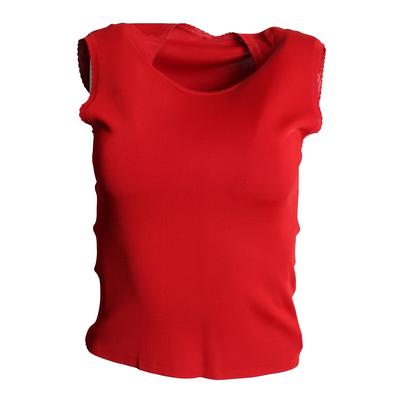 Alaia Size Small Red Solid Top