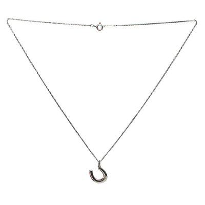 Tiffany & Co. Silver Horseshoe Necklace