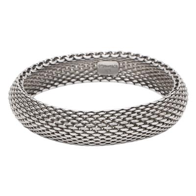 Tiffany & Co. Sterling Mesh Bracelet