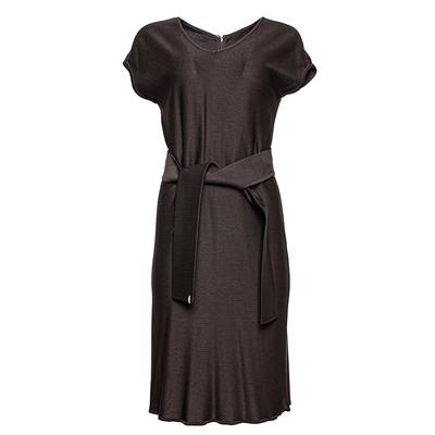  St. John Size 6 Dark Brown Dress